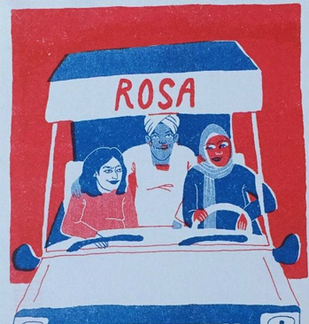 Reiseberichte von ROSA e.V., ein Rolling Safespace für Frauen auf der Flucht
